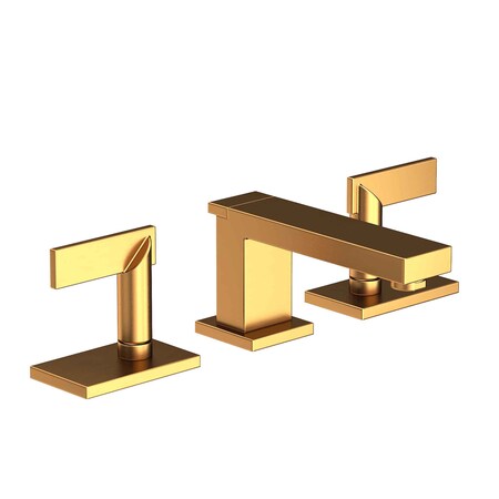 Newport Brass Widespread Lavatory Faucet in Satin Gold (Pvd) 2540-24S